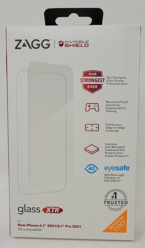 Zagg invisible shield glass - zagg,