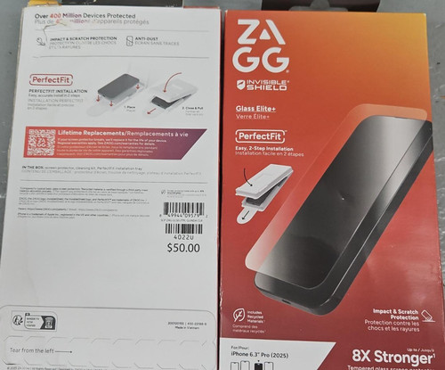 Zagg vetro scudo invisibile - vetro,