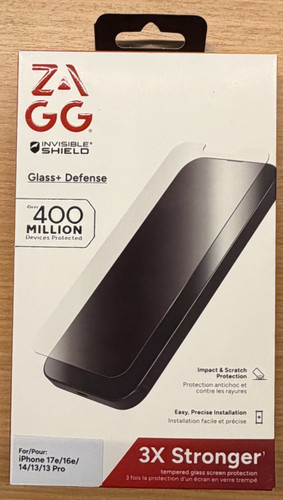Zagg invisible shield iphone - shield,