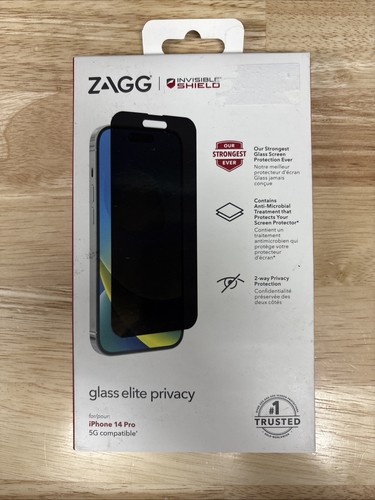 Zagg invisible shield glass - invisible,
