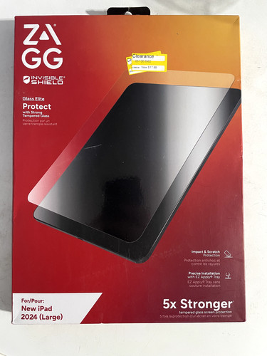 Zagg invisible shield glass - invisible,
