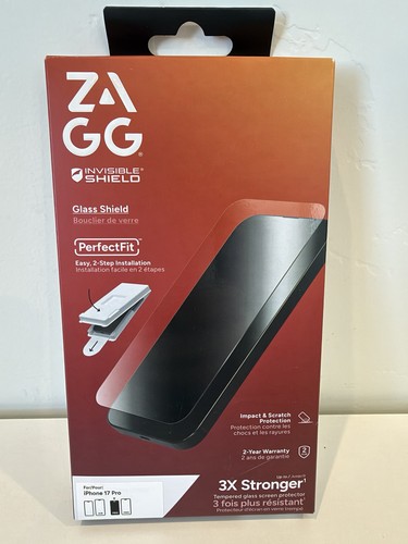 Zagg invisible glass shield - zagg,
